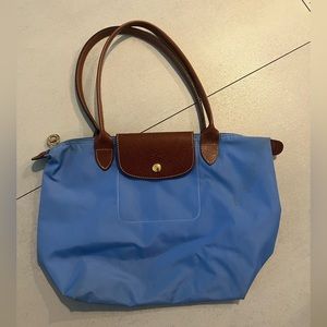 LongChamp blue tote bag
